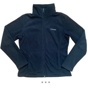 Black Columbia fleece jacket